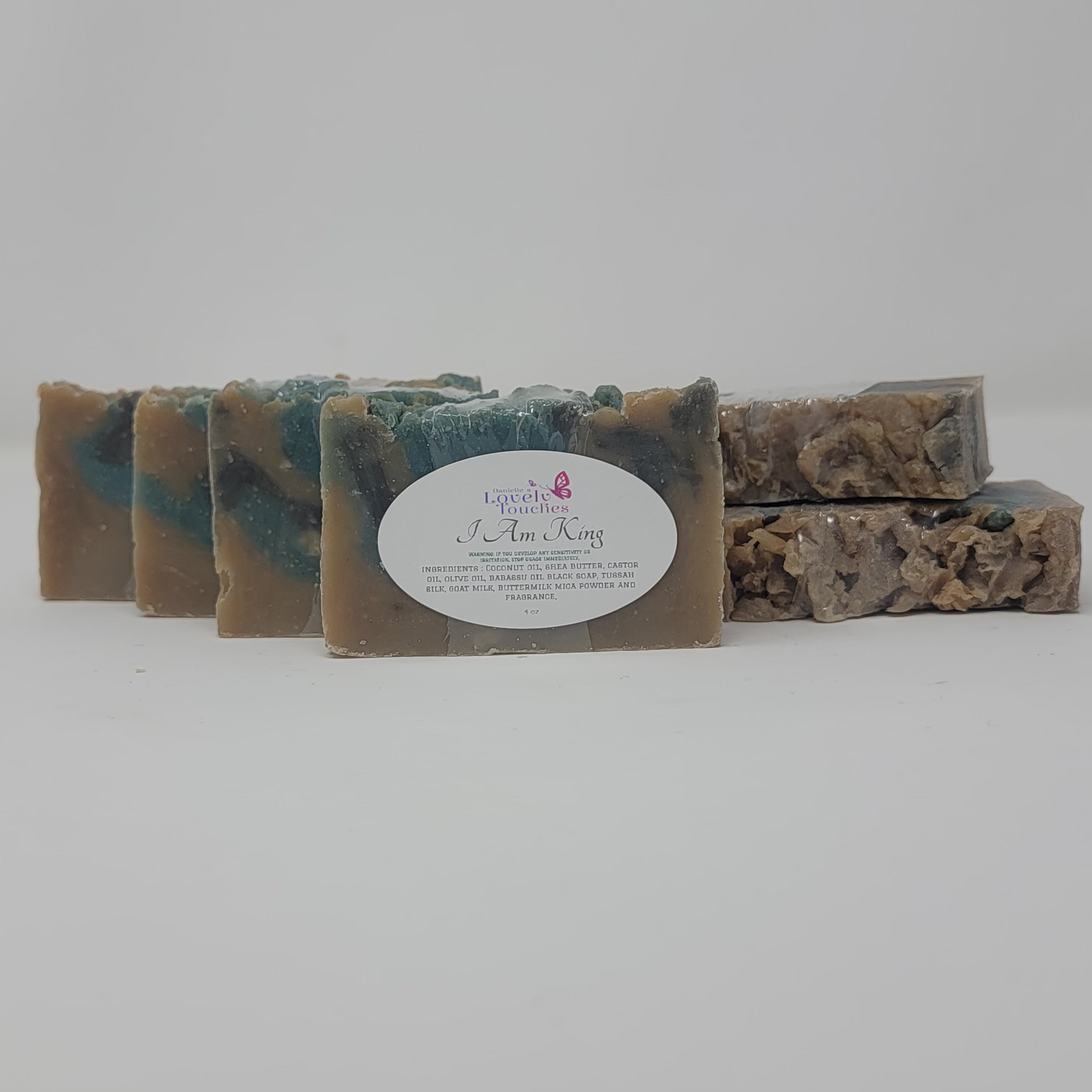 I Am King Black Soap Bar