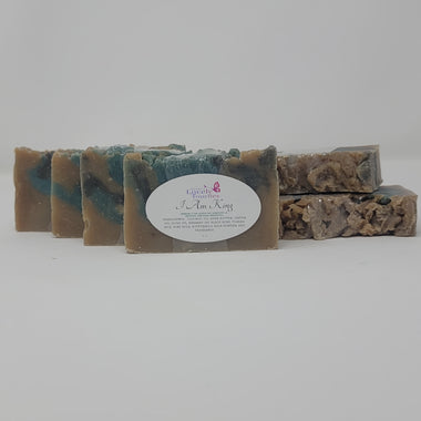 I Am King Black Soap Bar
