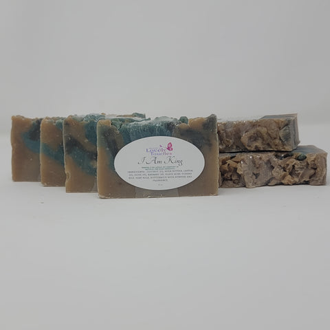 I Am King Black Soap Bar