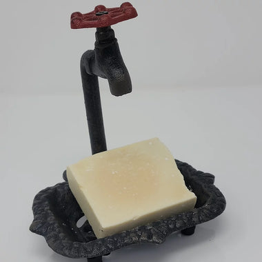 Black Faucet Soap Dish